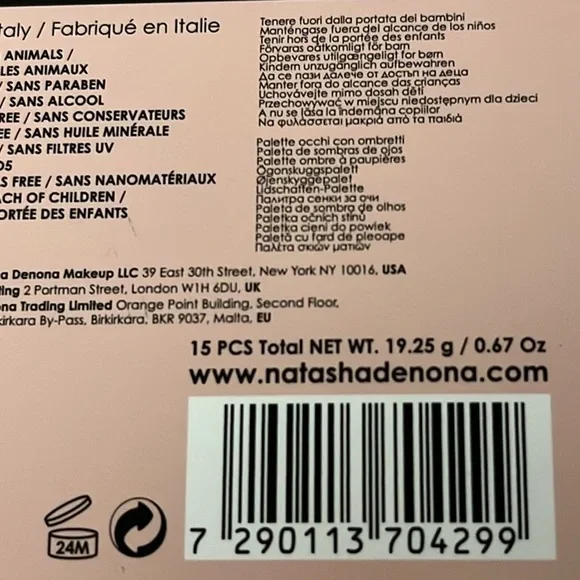 ‼️💥PRICE DROP ☄️NATASHA DENONA. Eyeshadow Palette. 100% AUTHENTIC NEW IN BOX. - Picture 7 of 8
